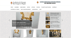 Desktop Screenshot of movimentoliturgico.org